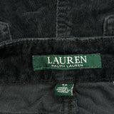 Ralph Lauren Cord Trousers - 31″ Waist Black Corduroy