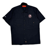 Dickies Short Sleeve Shirt - XL Black Cotton