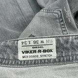 Diesel Jeans - 38W 31L Grey Cotton Blend