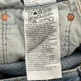 501 Levis Jeans - 32W 30L Light Wash Cotton