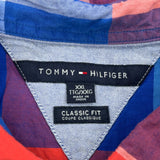 Tommy Hilfiger Checked Short Sleeve Shirt - 2XL Multicoloured Cotton