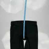 Carhartt Carpenter Trousers - 36W 32L Black Cotton Blend