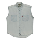 Levis Denim Shirt - XL Light Wash Cotton