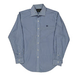 Ralph Lauren Striped Shirt - Large Blue Cotton