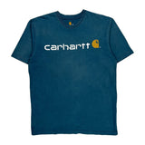 Carhartt T-Shirt - Medium Blue Cotton