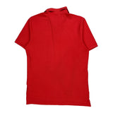 Nike Polo Shirt - Medium Red Cotton