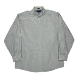Tommy Hilfiger Checked Shirt - 2XL Green Cotton