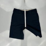 Dickies Shorts - 34W 11L Navy Polyester Blend