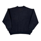 Quiksilver Spellout Sweatshirt - Medium Black Cotton