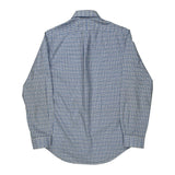 Ralph Lauren Checked Shirt - Medium Blue Cotton