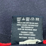 Tommy Hilfiger Spellout T-Shirt - Large Navy Cotton