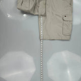 Tommy Hilfiger Cargo Shorts - 34W 10L Beige Cotton
