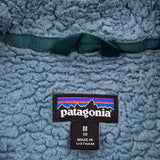 Age 10 Patagonia Fleece - Medium Blue Polyester