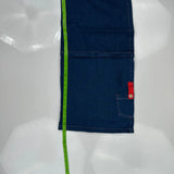 Menace Wide Leg Jeans - 27W US 4 Blue Denim