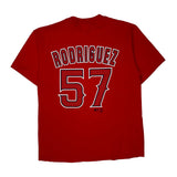 Angels Lee Sport Nfl T-Shirt - Large Red Cotton