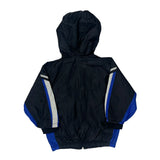 Age 4 Starter Windbreaker - Small Black Nylon