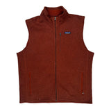 Patagonia Fleece Vest - 2XL Red Polyester