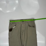 Wrangler Workwear Wrangler Carpenter Trousers - 38W 32L Khaki Cotton