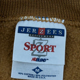 90'S Blank Made In USA Jerzees Sweatshirt - Medium Brown Cotton Blend