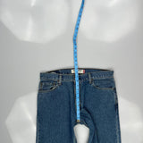 505 Levis Jeans - 34W 30L Blue Cotton