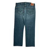 Levis Jeans - 38W 32L Blue Cotton