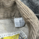 Unbranded Two Tone Denim Jacket - Medium Grey Cotton