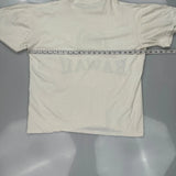 Unbranded Single Stitch T-Shirt - 2XL White Cotton