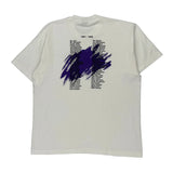 Screen Stars Graphic T-Shirt - XL Purple Cotton Blend