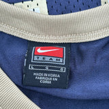 Vintage Nike Jersey - Large Navy Polyester