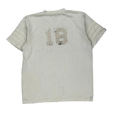 Number 18 Adidas Football Shirt - XL White Polyester