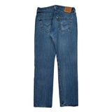 501 Levis Jeans - 32W 30L Blue Cotton