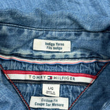 Tommy Hilfiger Denim Shirt - Large Blue Cotton