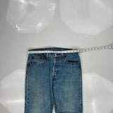 501 Levis Jeans - 30W 30L Acid Wash Denim
