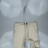 Tommy Hilfiger Pinstripe Chinos - 32W 30L Beige Cotton