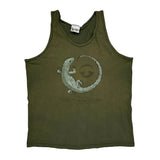 Made In USA Disney Graphic Tank Top - XL Green Cotton