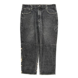 Sean John Graphic Jeans - 42W 30L Black Cotton