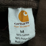 Carhartt Hoodie - Medium Brown Cotton Blend