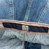 Francois Girbaud Wide Leg Jeans - 32W 31L Blue Cotton