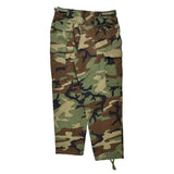 US Army Unbranded Camo Cargo Pants - 34W 30L Camo Cotton