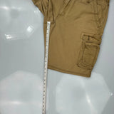 Lee Cargo Shorts - 34W 10L Khaki Cotton