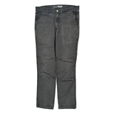 Carhartt Trousers - 32W 30L Grey Cotton