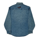 Hard Rock Cafe Denim Shirt - Medium Blue Cotton