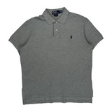 Polo By Ralph Lauren Polo Shirt - Large Gray Cotton