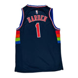 Philadelphia 76Ers Nike James Harden Jersey - 2XL Multicoloured Polyester