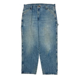 Wrangler Carpenter Jeans - 38W 32L Blue Cotton