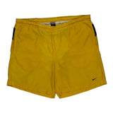 Nike Sport Shorts - XL Yellow Polyester