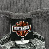 Harley Davidson Long Sleeve T-Shirt - XL Gray Cotton