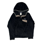 Patagonia Fleece Hoodie - Small Black Polyester