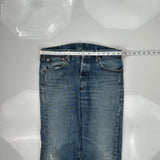 501 Levis Jeans - 33W 30L Blue Cotton