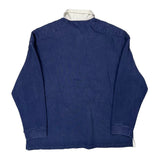 Polo By Ralph Lauren Rugby Shirt - XL Blue Cotton